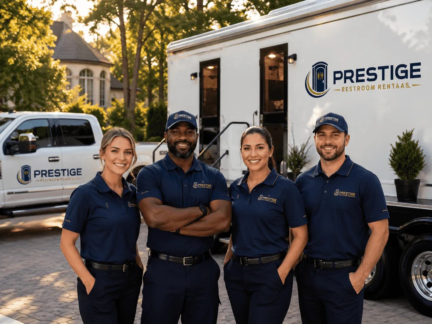 Trusted Luxury Portable Restrooms company in Angwin, CA